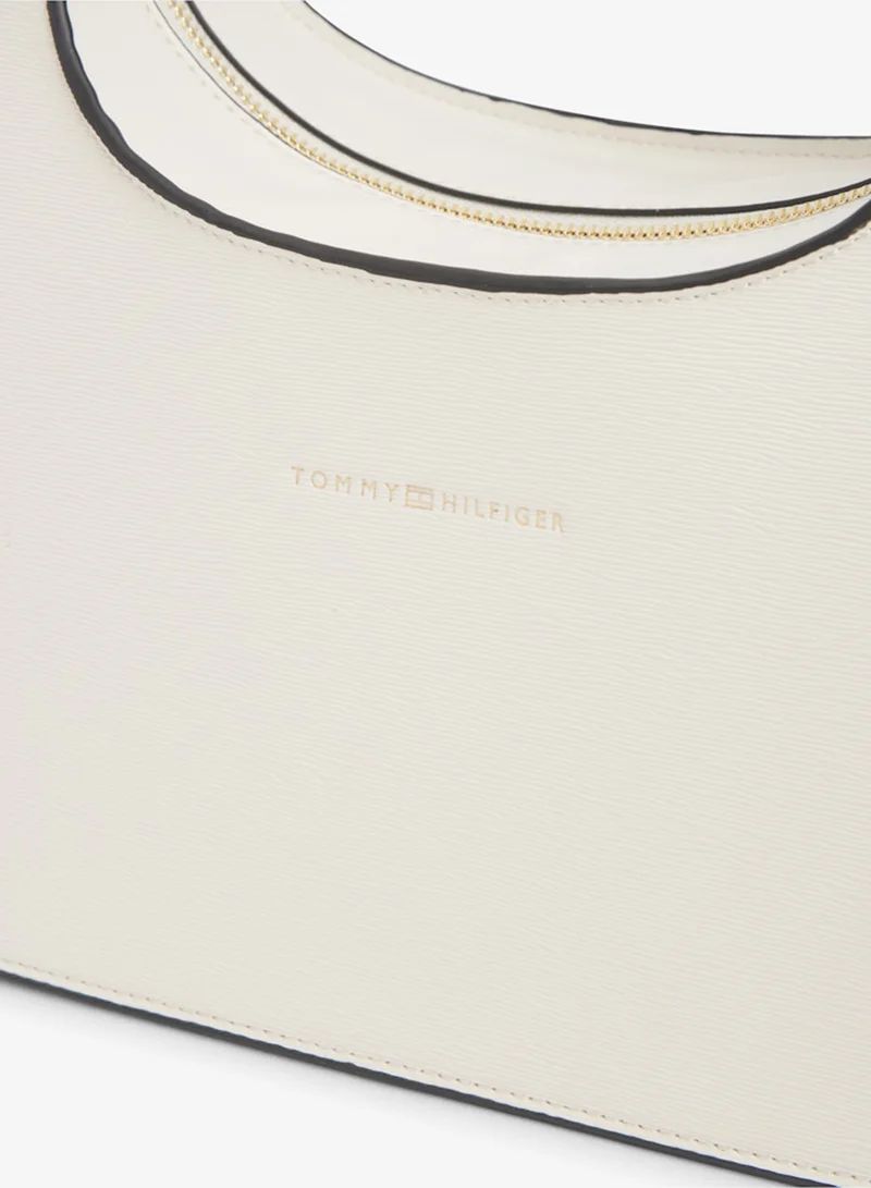 Tommy Hilfiger Safari Canvas Modern Textured Shoulder Bag for Women | Best Price UAE